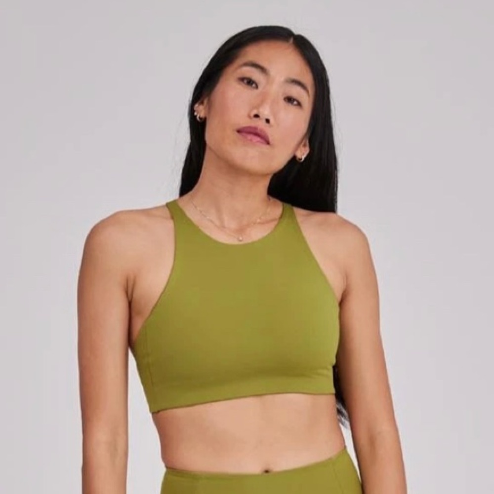 Girlfriend collective Topanga Ivy sports bra